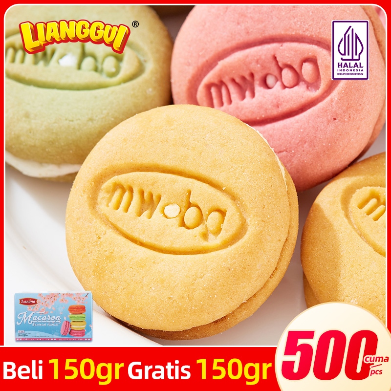 

[HALAL] Lianggui Macaron Kukis Mini Biskuit Cookies Kue Lebaran Best Seller Enak Cemilan Macaron Snack Viral HAMPERS LEBARAN IDUL FITRI JAJAN LEBARAN