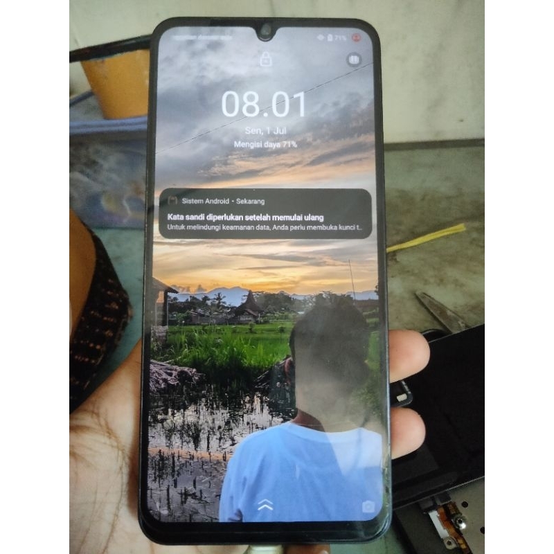 LCD VIVO V23E ORIGINAL (bekas copotan)