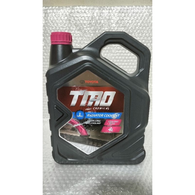 TMO Air Radiator Coolant 50/50 merah 4 liter cairan pendingin mobil motor super long life toyota