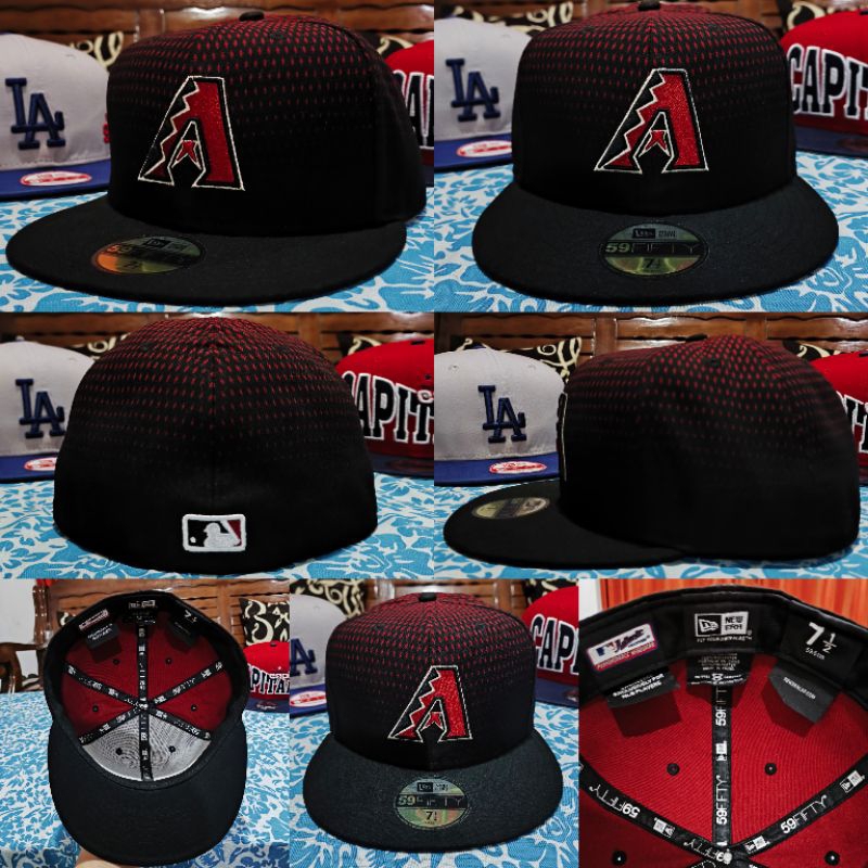 TOPI 59FIFTY NEW ERA X MLB ARIZONA DIAMOND BACK (SIZE: 7 1/2, ORIGINAL AUTHENTIC NEW ERA)