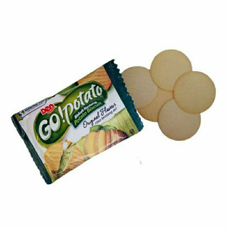 

Go! Potato Biskuit Kentang 1 pak isi 20 pcs