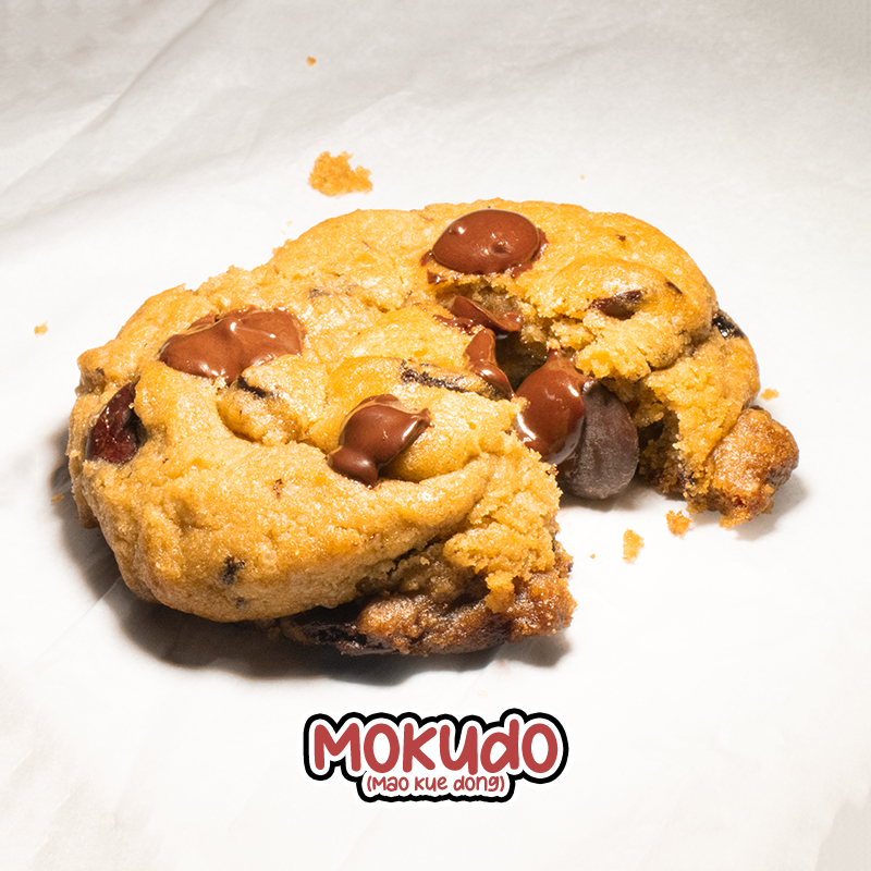 

Mokudo Classic Soft Cookies / Thick Chewy Fudge Cemilan Enak Premium