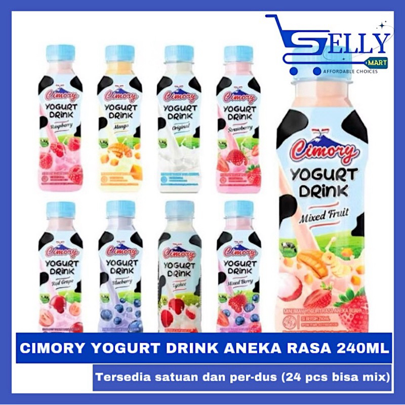 

[SATUAN] CIMORY YOGURT DRINK ANEKA RASA 240ML