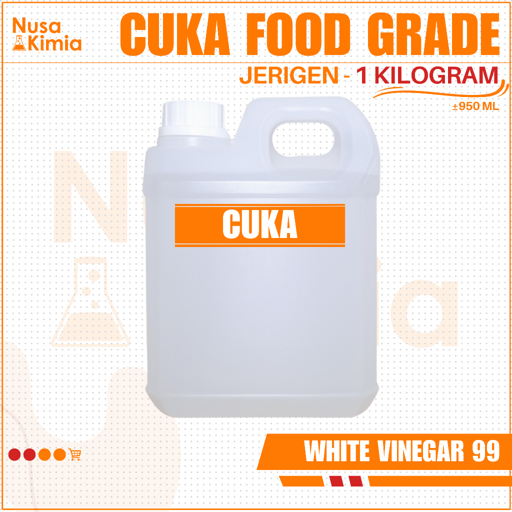 

Biang Cuka Food Grade 1 Kg - Acetic - Asetat