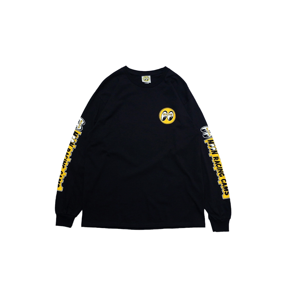 Mooneyes MOON Racing Cam LongSleeve Black