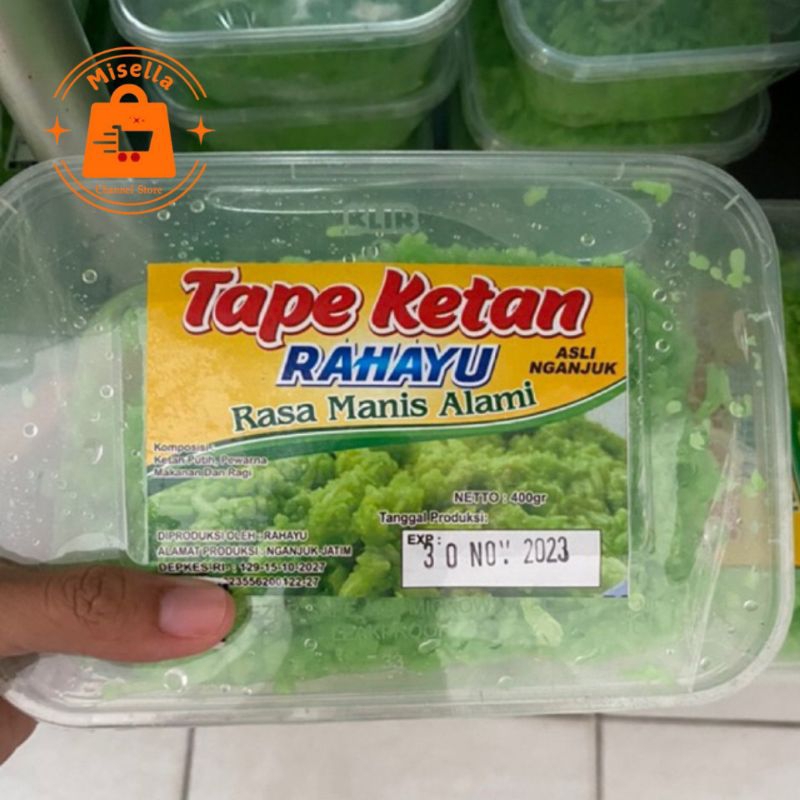 

Tape Ketan Berat 400 Gram