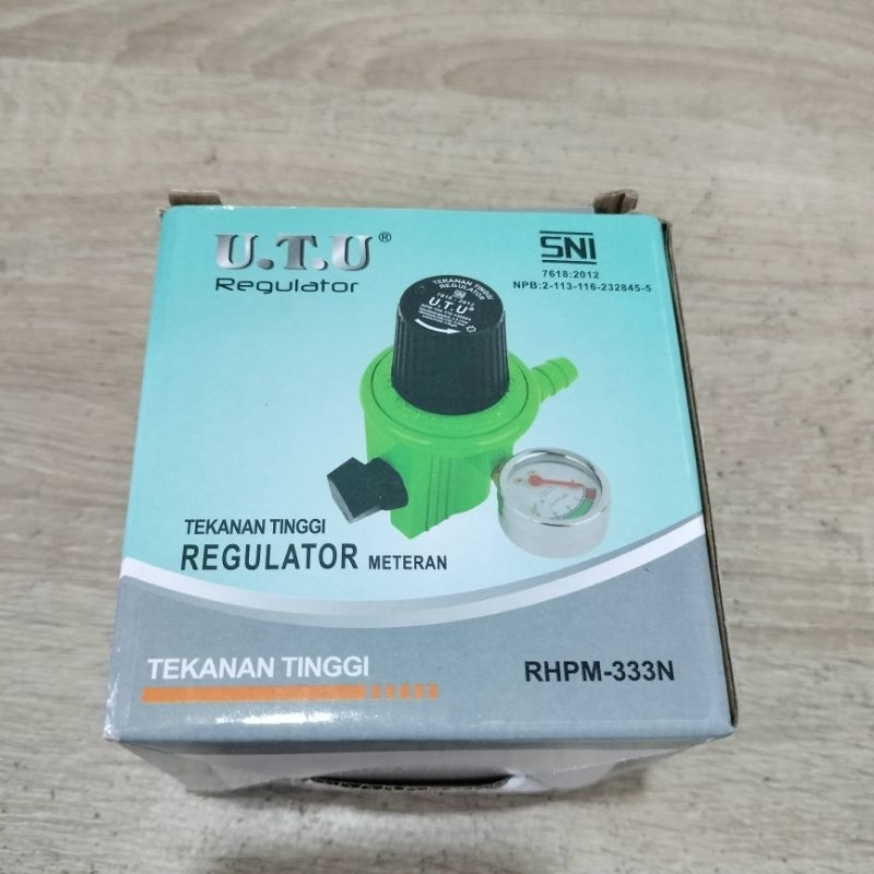 Regulator UTU Tekanan Tinggi + Meteran RHPM - 333 N