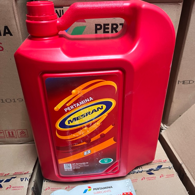 oli mobil 10 liter  Mesran B  10 Liter