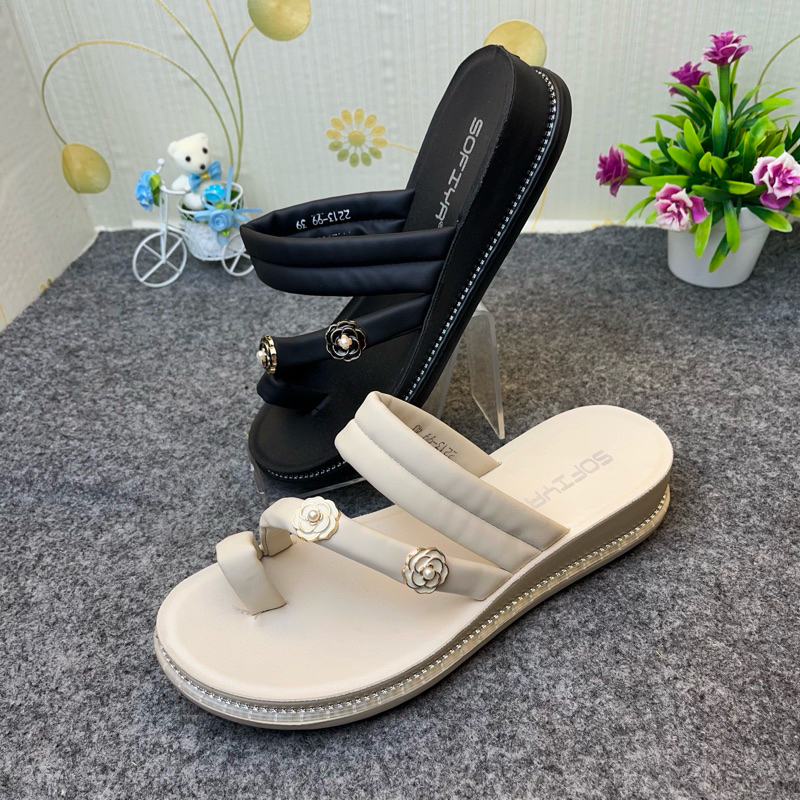 SOFIYA ORI 2213 99 SANDAL TEPLEK WANITA IMPORT /IMPOR/ SENDAL JEPIT JEMPOL/ SLOP/SELOP