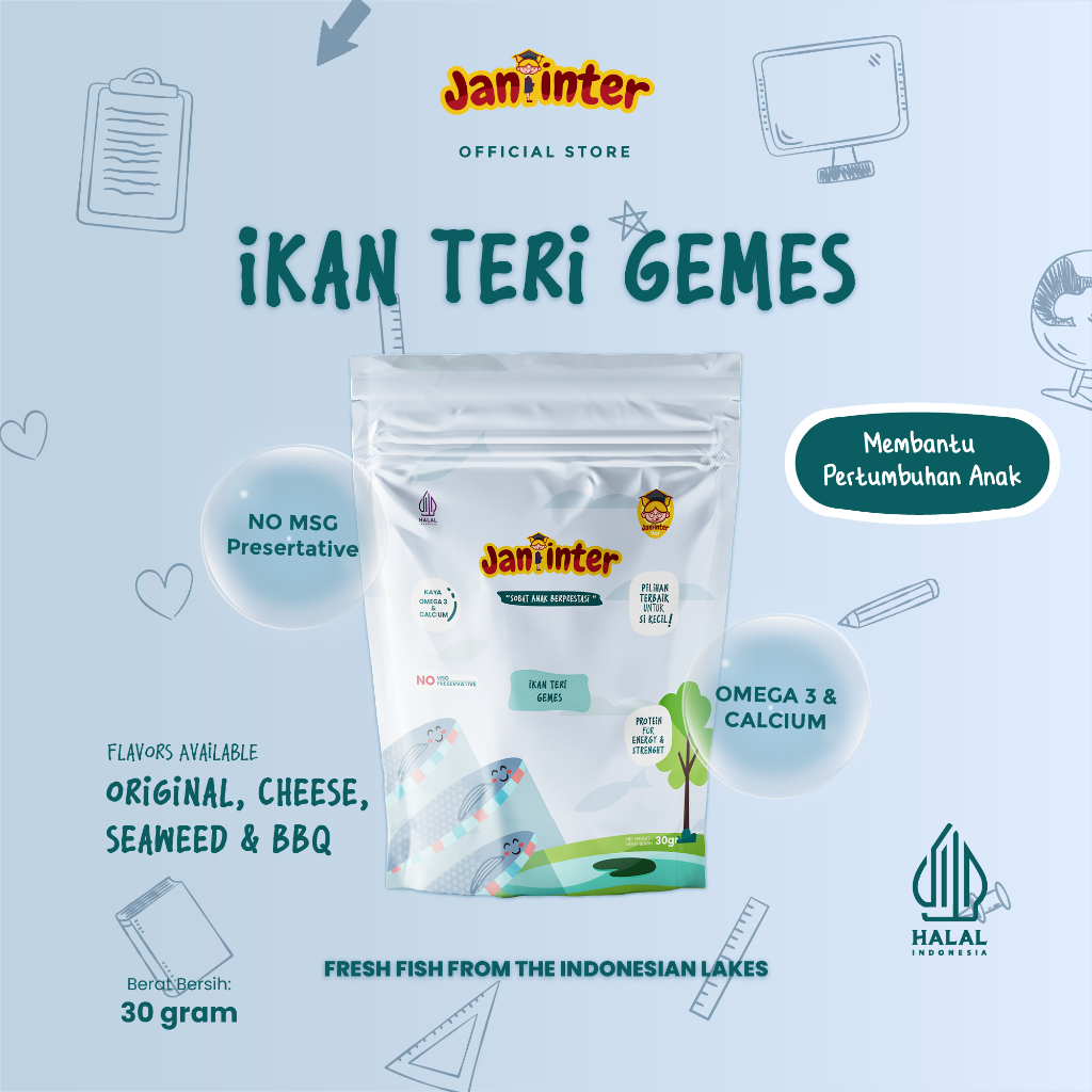 

JanPinter - Ikan Teri Gemes 30gr