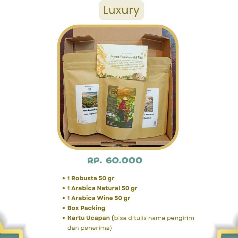 

Kopi Asli Hampers Lebaran
