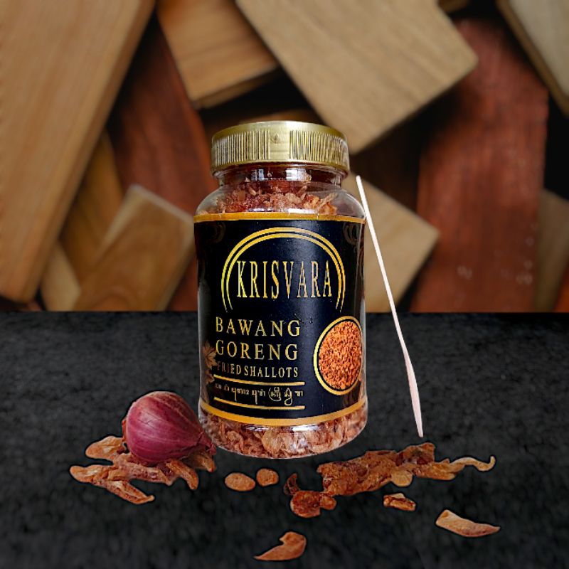 

KRISVARA BAWANG GORENG BREBES PREMIUM KRISPY GRADE A+ Bawang merah Brebes