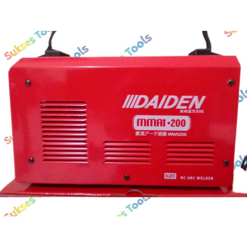 Mesin LAS Daiden MMAI 200A Inverter Trafo Las mma 200A - DAIDEN