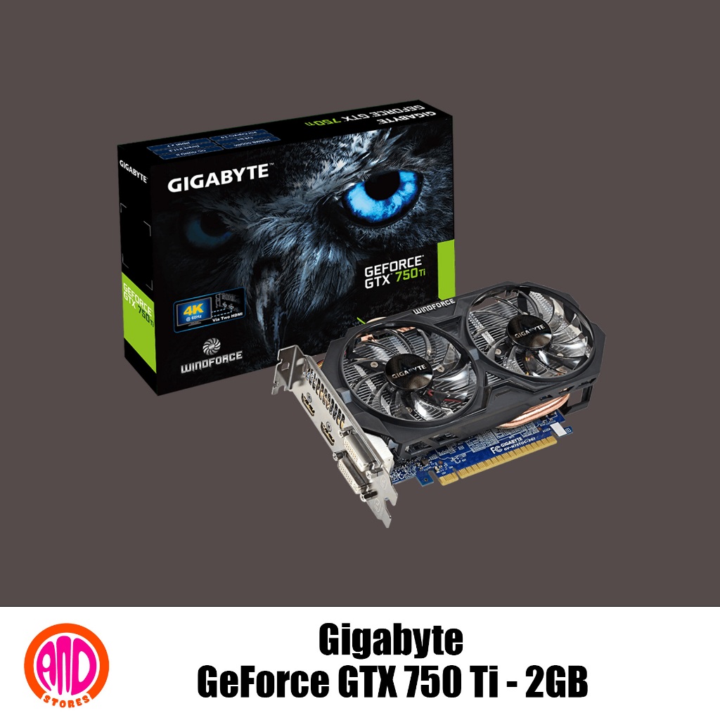 VGA Gigabyte GTX 750Ti 2GB Garansi Resmi
