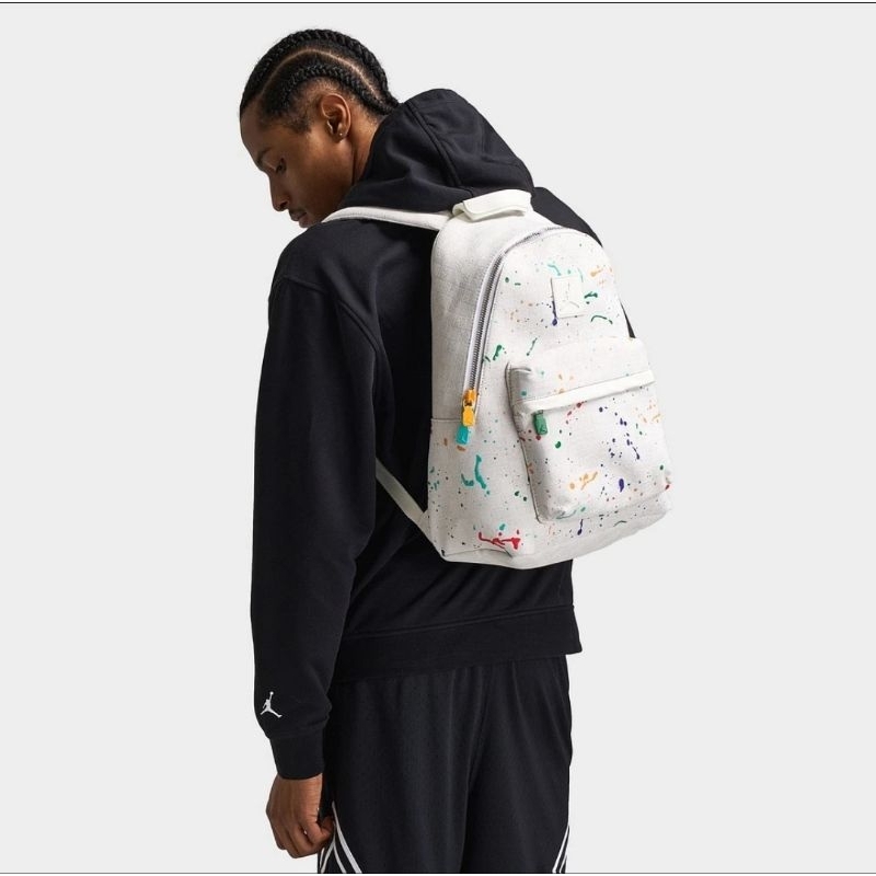 Air Jordan 23 Monogram Backpack Sail MA0758-782 (20L) Original Resmi