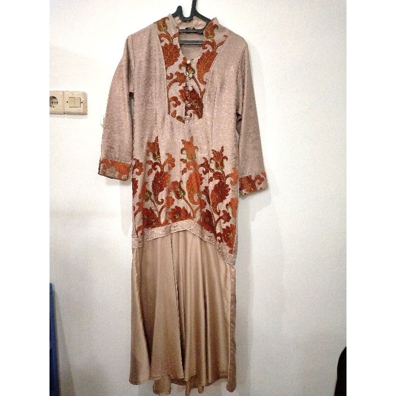 Gamis/ dress/ baju muslim/ kaftan/ atasan/ abaya/ baju kondangan/ brokat/ brukat