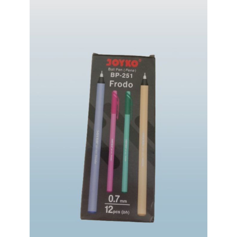 

Bolpen/Ballpoint/Pena/Pulpen Joyko Frodo 0.7mm