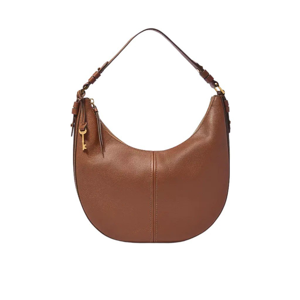 Fossil Shae Large Hobo Bag Brown