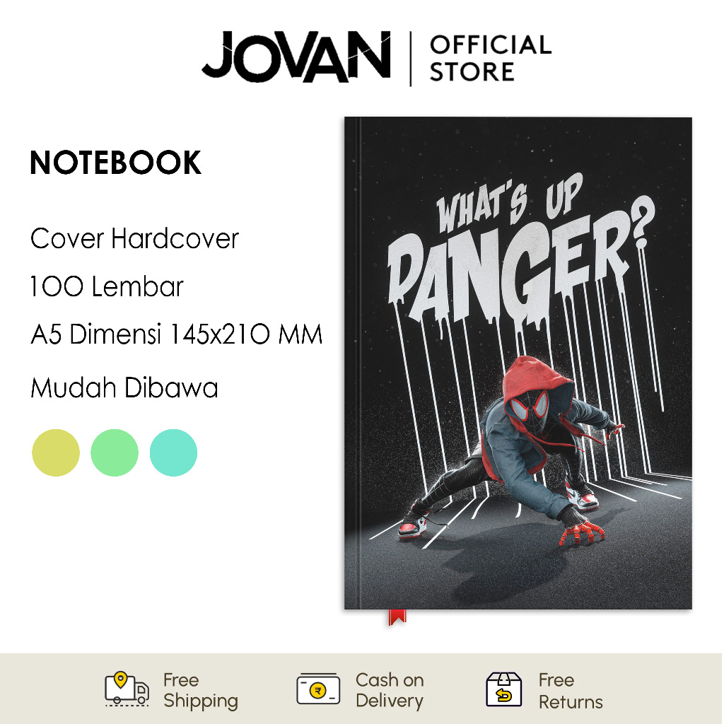 

Notebook Hardcover Custom Spider-Man 6 Buku Tulis Catatan Note Agenda Planner Jurnal Diary Notebook Anime