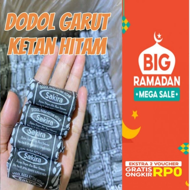 

dodol Garut rasa wijen ketan hitam dan kacang coklat 500gr