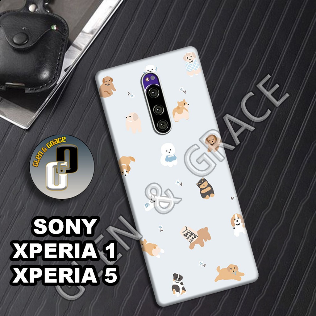 G6 - Case SONY XPERIA 1 - Bahan karet lentur - Motif LUCU - Softcase SONY XPERIA 5 - Silikon lentur 
