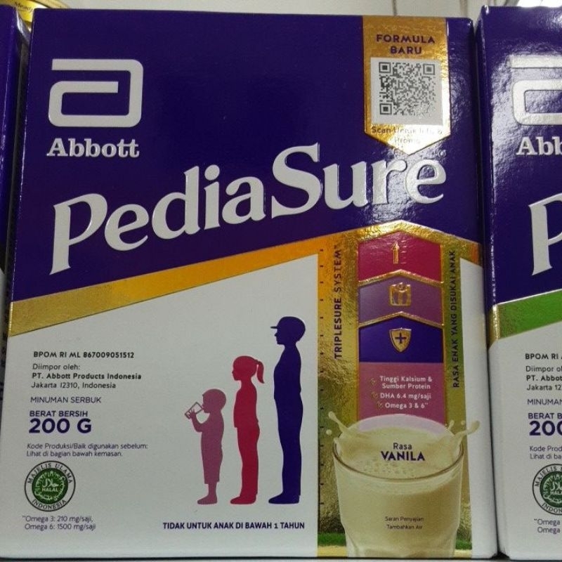 

Pediasure vanila 200gr