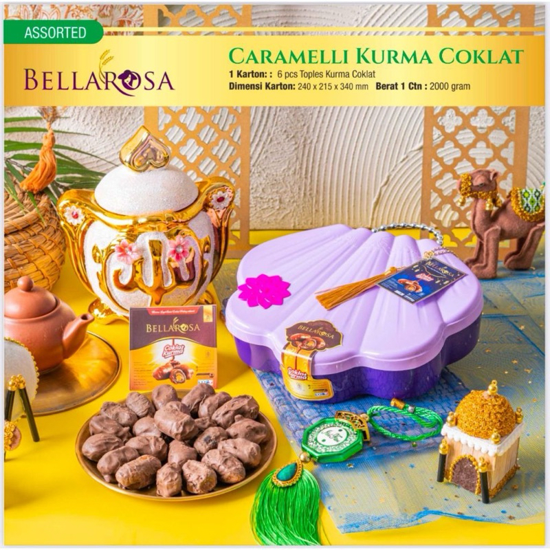 

TERBARU READYSTOCK INSTAN Hampers / parcel kue kering cookies coklat Bellarosa paket lebaran