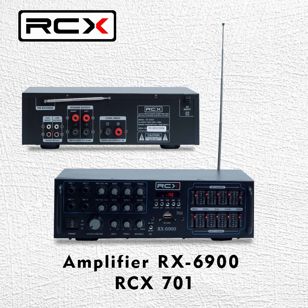 Amplifier RX-6900 RCX 701