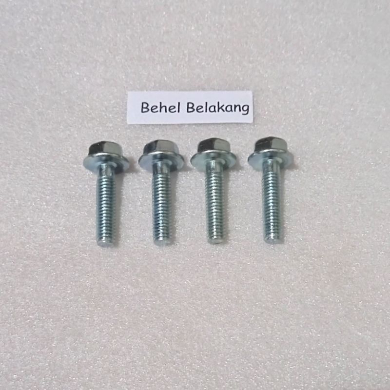 Baut Full Set Cover Bodi Body Behel Belakang Yamaha Mio Soul GT 125 All New