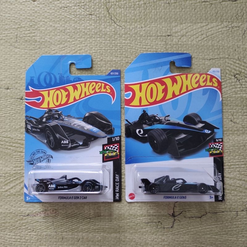 Hot Wheels Formula E Gen 2 Car Gen3 HW Race Day Gen2 3 Hotwheels Mattel Diecast
