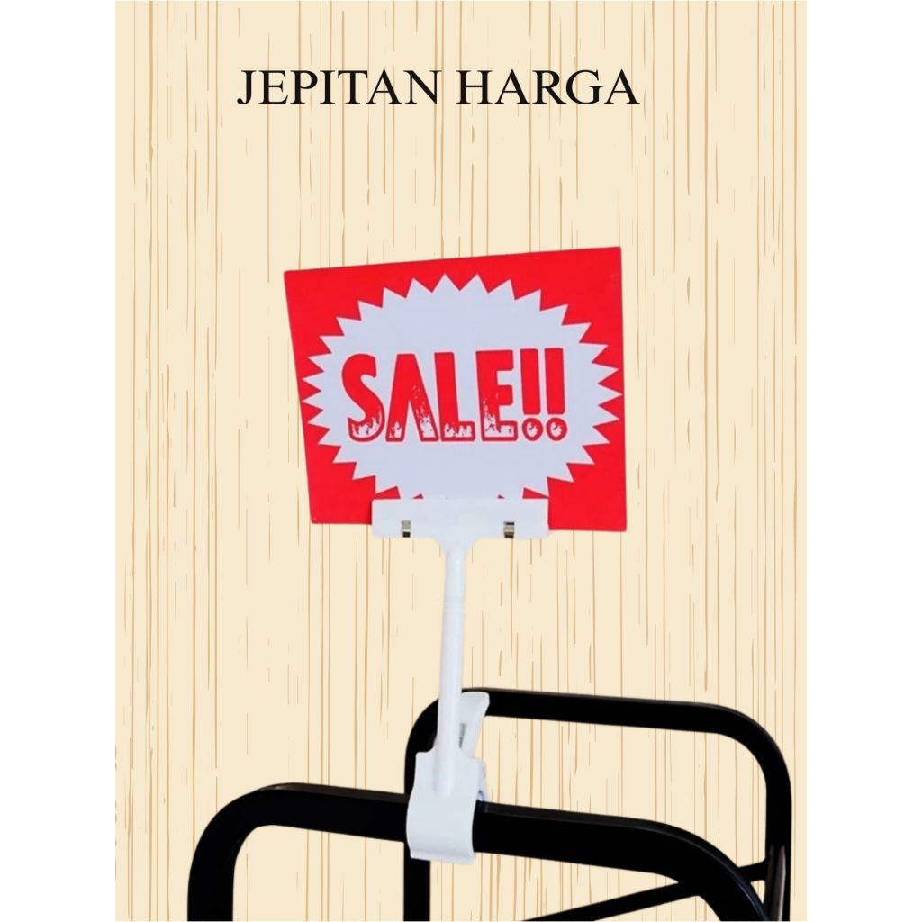 

PENJEPIT LABEL HARGA, Daftar Harga Tanda Toko Supermarket Display