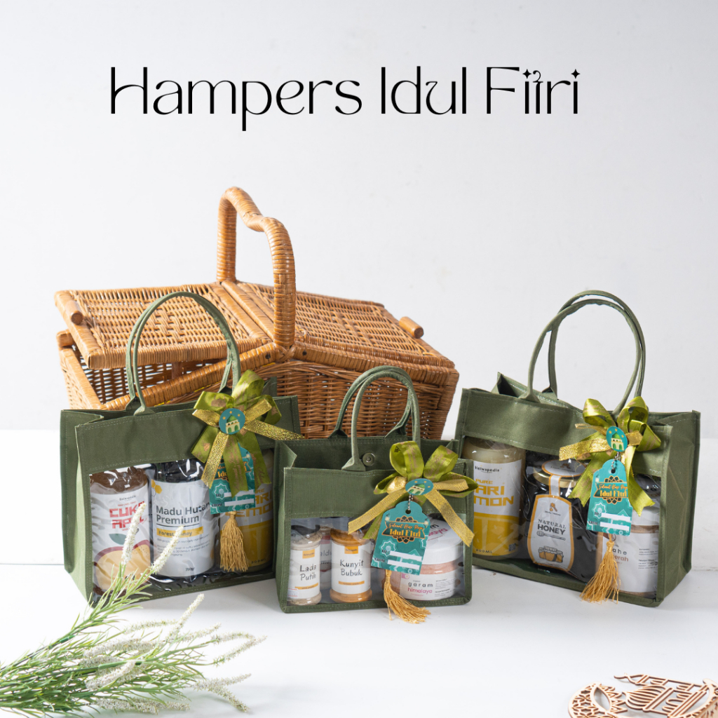 

NEW DEALS Paket Premium Hampers Lebaran Idul fitri Sayyan by madu helwa