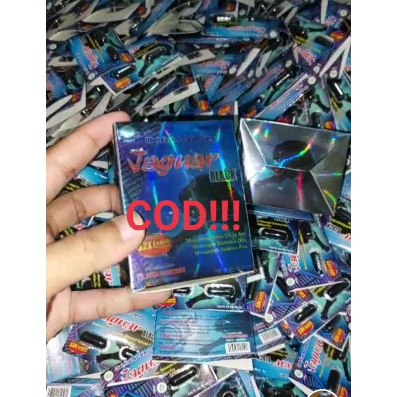 (Bisa Cod)JAGUAR BLACK KAPSUL