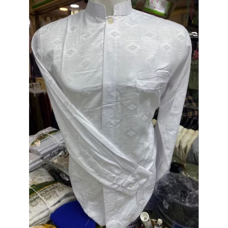 baju koko hasgradini lengan manset