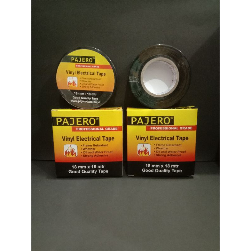 Isolasi Listrik PVC Hitam PAJERO