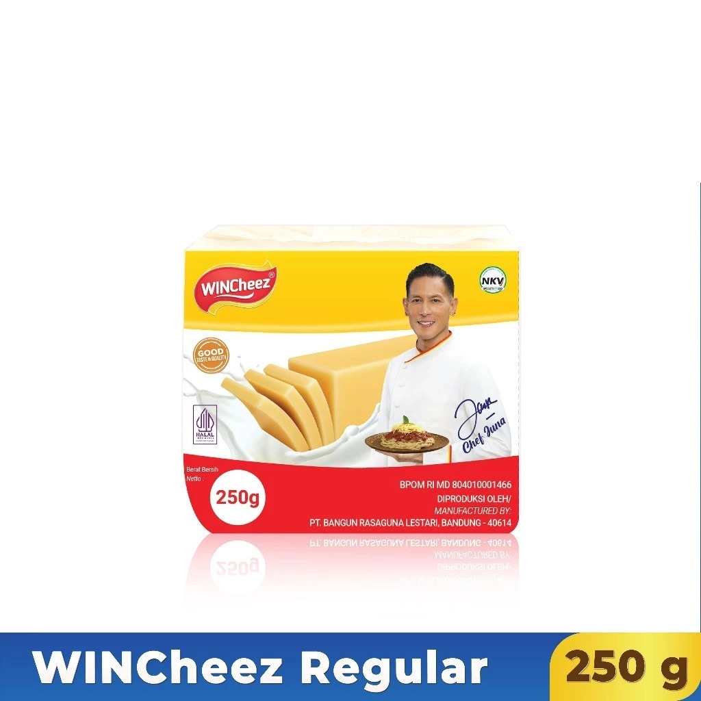 

Keju WINCheez 250 gr ( Keju Cheddar )