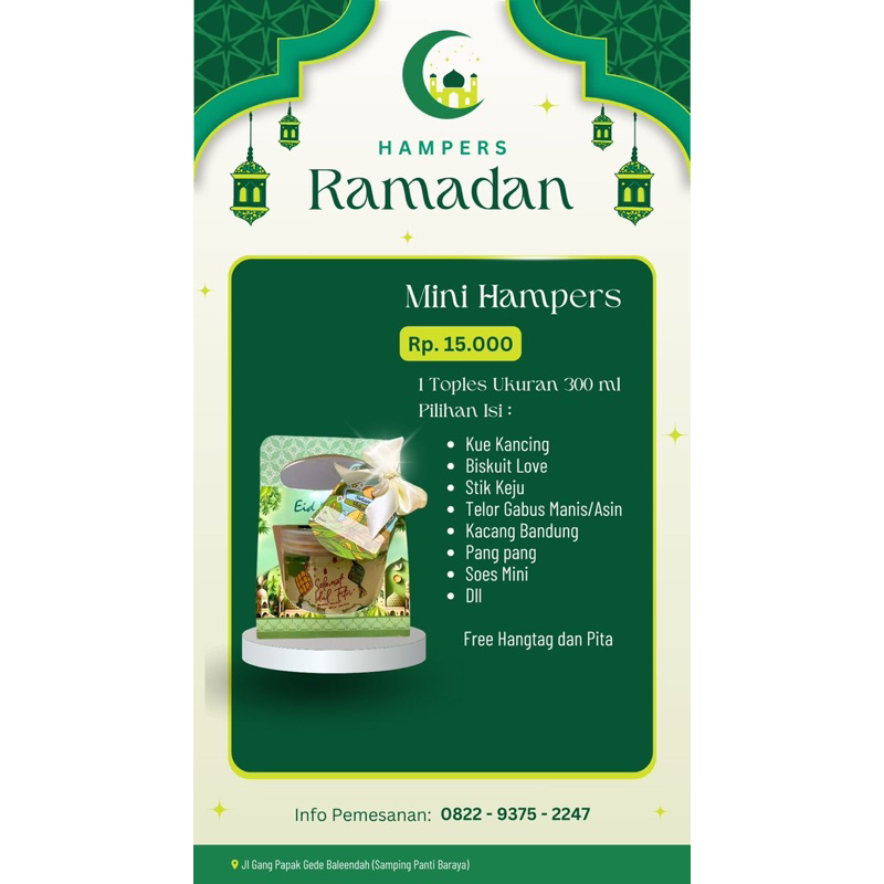 

Hampers mini lucu Idul fitri lebaran