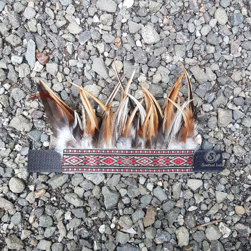 BEST SELLER GELANG TANGAN BULU AKSESORIS TARI KOSTUM DAYAK DAN ETNIK PAPUA PAWAI KARNAVAL DEWASA DAN