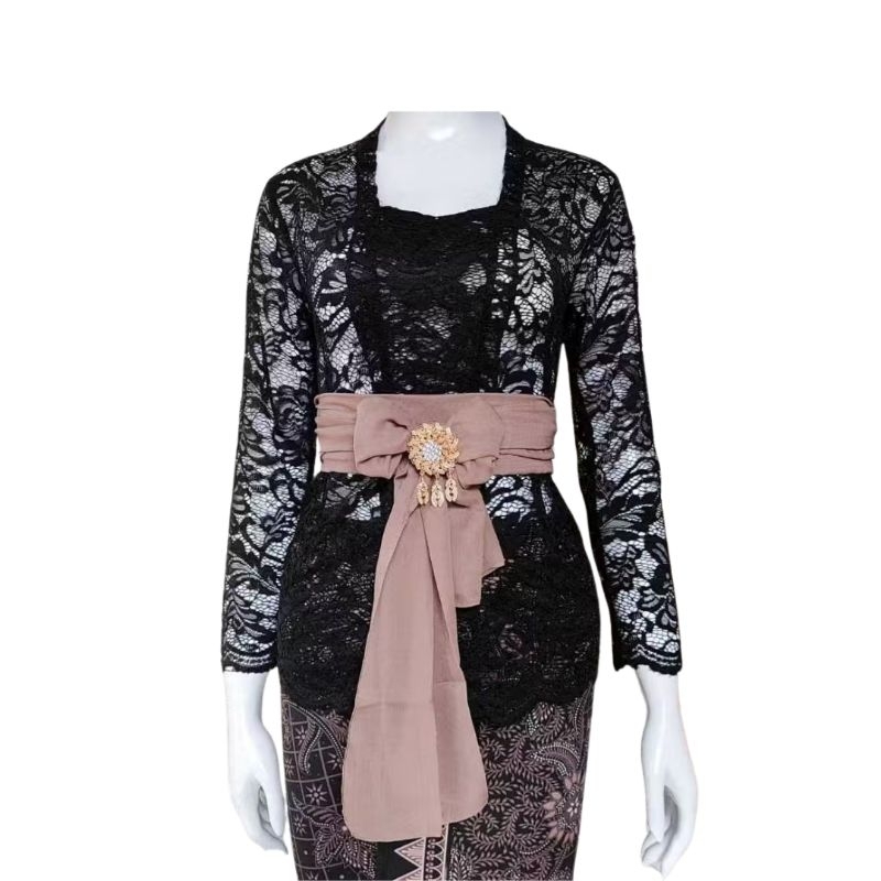 ELARA Kebaya Bali Brokat Kutubaru Model Kekinian