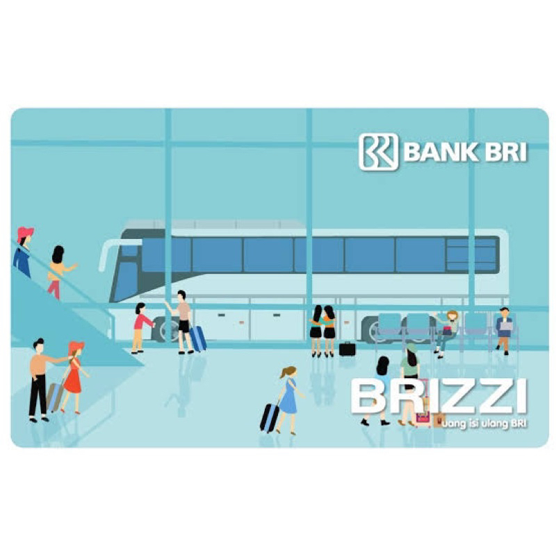 Kartu Brizzi Original Bank BRI (NFC) Card
