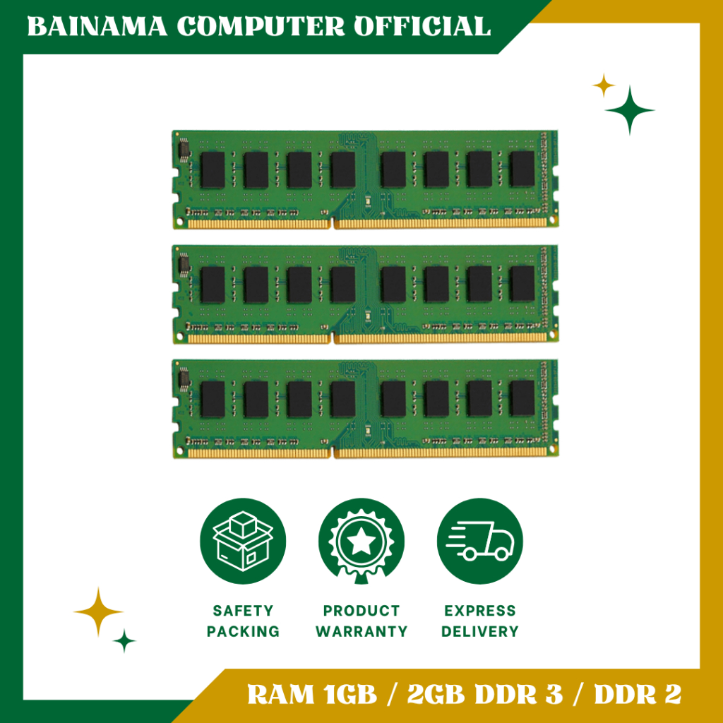 Ram 2GB DDR3 / Ram 2GB DDR2