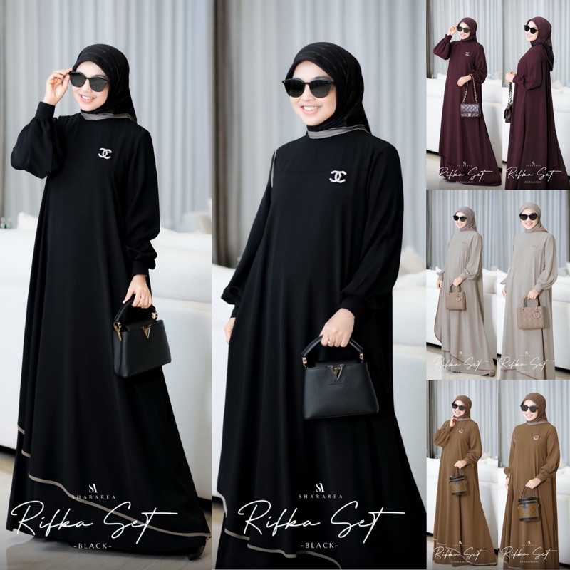 Rifka Set Scarf Original by SHARAREA