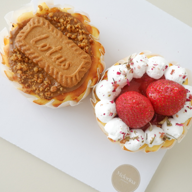 

Melorina Patisserie | Mini Basque Burnt Cheesecake Platter