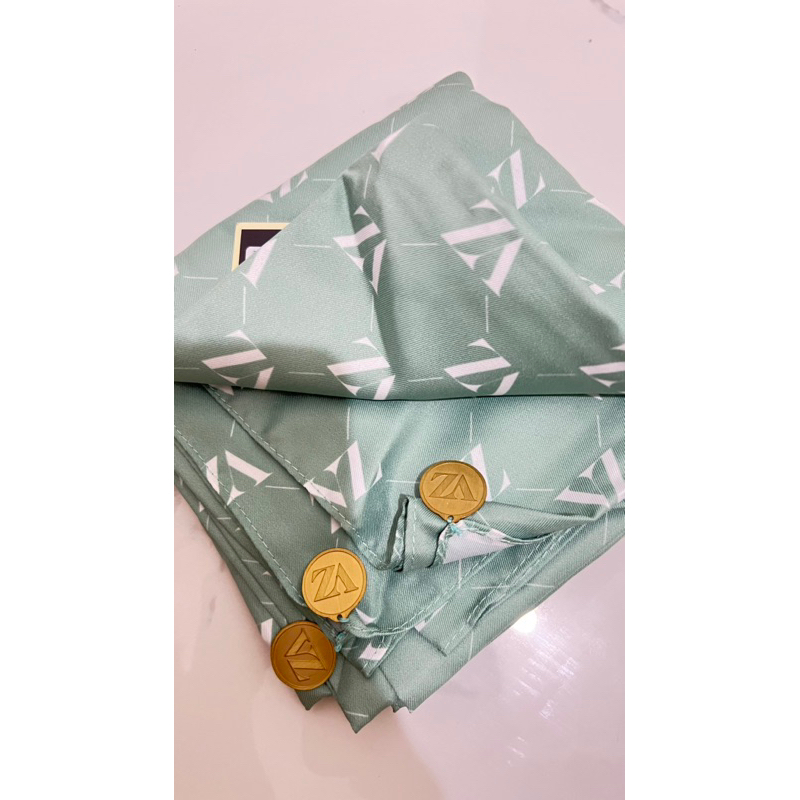 Scarf VZ monogram square vivi zubedi preloved