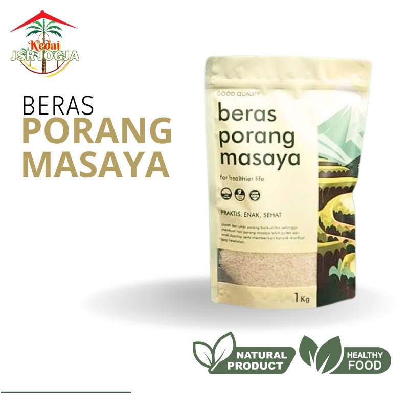 

1kg MASAYA BERAS PORANG - beras porang shirataki konjac diet health food