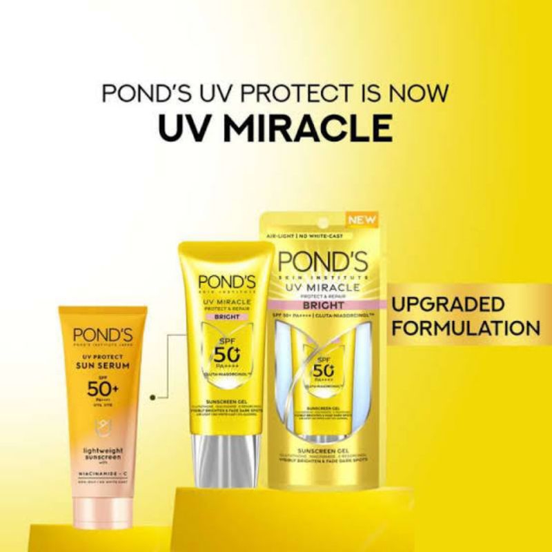 Ponds Sunscreen bright SPF50 20g/ Sunscreen ponds