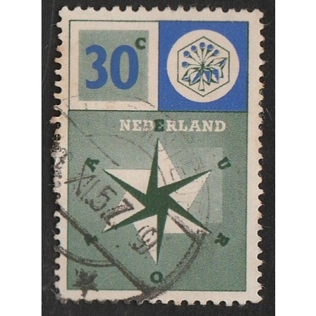

A 11803 SATU BUAH PRANGKO NEDERLAND NOMINAL 30C TEMA BINTANG MAGNET DENGAN KONDISI SUDAH ADA CAP
