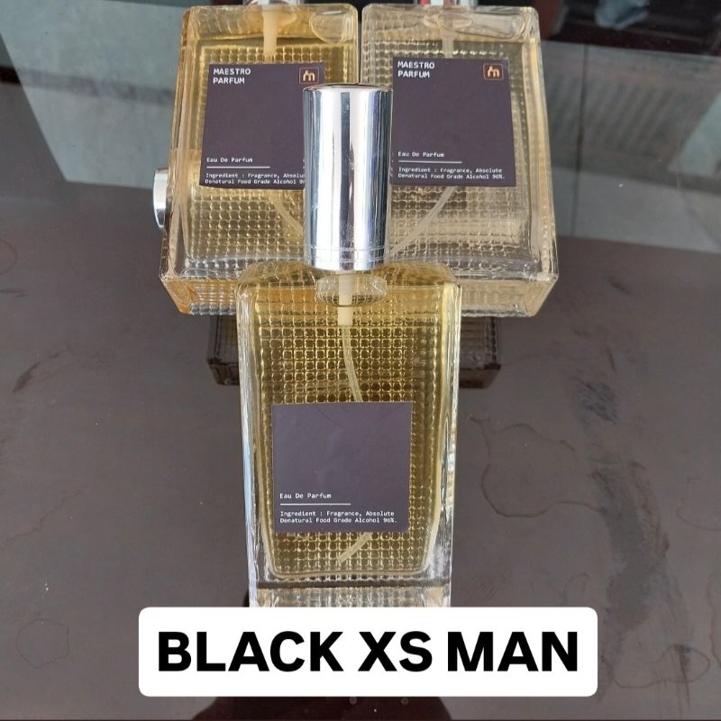 PARFUM BLACK XS MAN ORIGINAL MAESTR0 PARFUM BERGARANSI