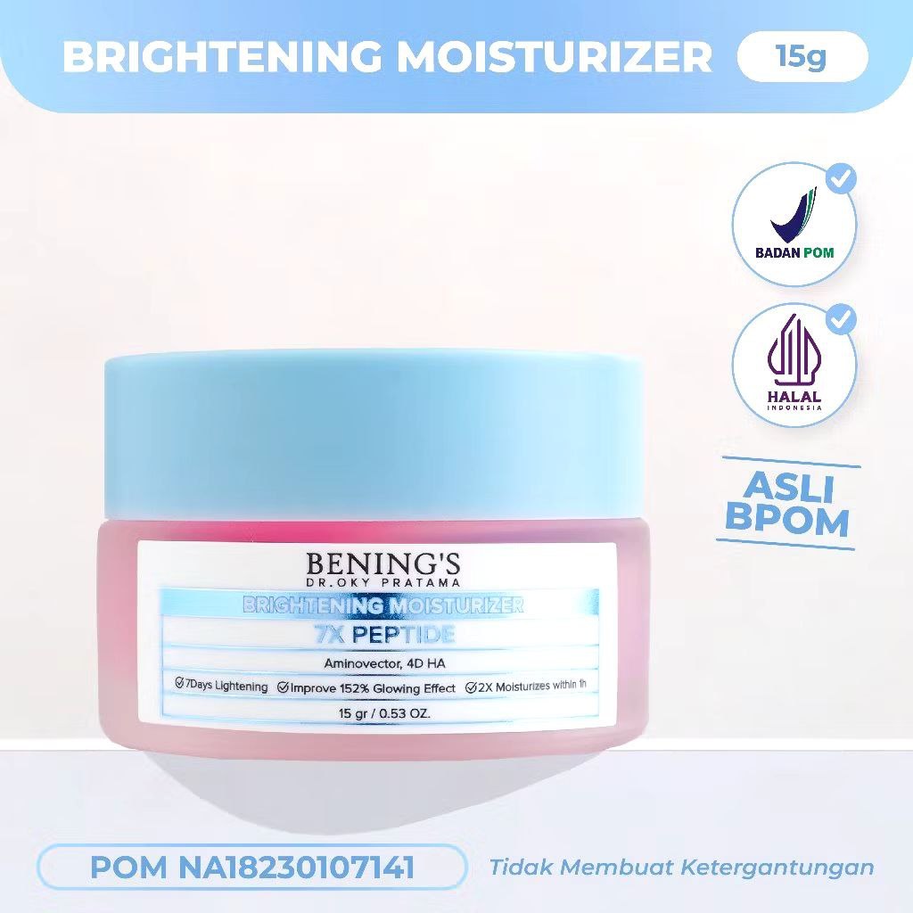 Bening's Brightening Moisturizer (Moist Gel Pink)