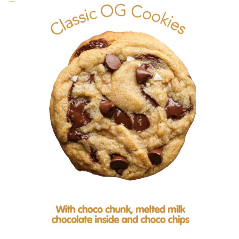 

The OG Classic Cookies / soft cookies / chewy cookies